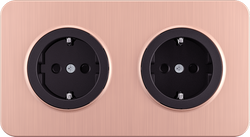 16A 250V~ Duplex German Socket