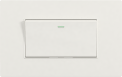 16A 250V 1 gang 1 way switch(72mm)