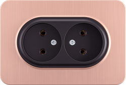 16A 250V~Double Russian C1 Socket 