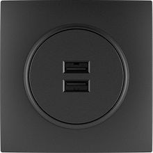 Double USB 2.1A+1A Socket