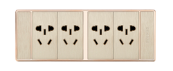 四位五孔插座