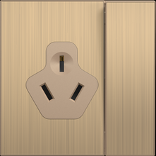 16A 250V~ 3 pin socket with switch