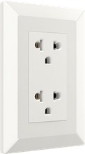 15A 250V Double Thailand style socket