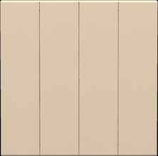 16A 250V~ 4 gang 1 way switch