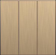 16A 250V~ 3 gang 1 way switch