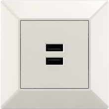 Double USB 2.1A+1A Socket
