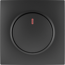 10A 250V~1 gang 1 way switch with light