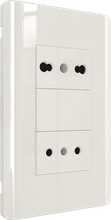 16A 250V 1 Italian Socket with 1 Chilean Socket