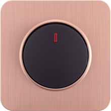 1 gang 1 way switch with light