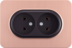 16A 250V~Double Russian C1 Socket 