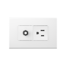 SAT. TV&Amercian style socket