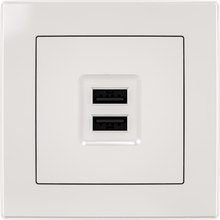 Double USB 2.1A+1A Socket