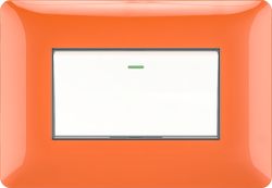 16A 250V 1 gang 1 way switch(72mm)