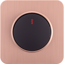1 gang 1 way switch with light