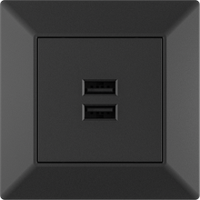 Double USB 2.1A+1A Socket