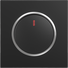 10A 250V~1 gang 1 way switch with light