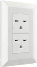 Double 15A 250V Socket