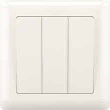 10A 250V 3 gang 1 way switch