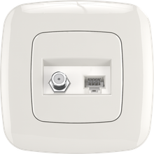 Sat.TV+(Tel or Computer) Socket