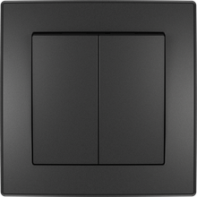 16A 250V~2 gang 1 way switch
