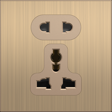 16A 250V~ 5 pin multi. socket