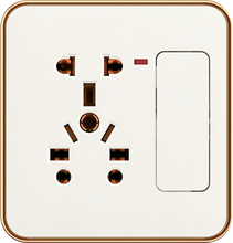 13A 250V~ 5 in 1 socket