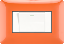 16A 250V 1 gang 1 way switch(48mm)