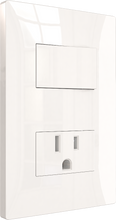 One way switch with American style socket