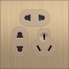 16A 250V~ 7 pin socket