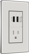 USB module with one American style socket