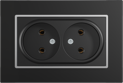 16A 250V~Double Russian C1 Socket 