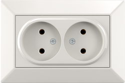16A 250V~Double Russian C1 Socket 