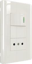 16A 250V 1 Switch with 1 Chilean Socket