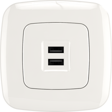 Double USB 2.1A+1A Socket