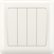 10A 250V 4 gang 1 way switch