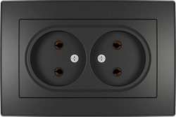 16A 250V~Double Russian C1 Socket 