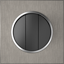 10A 250V~3 gang 1 way switch