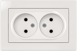 16A 250V~Double Russian C1 Socket 