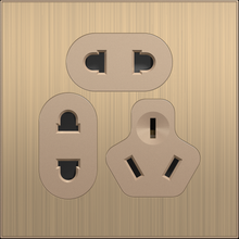 16A 250V~ 7 pin socket