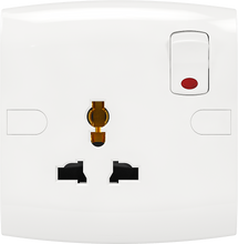 13A Multi. Socket with Switch with Neon
