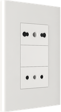 16A 250V~  Italian style socket + 10A 250V Chilean style socket