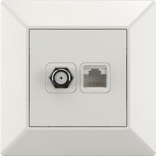 Sat. TV + (Tel or Computer) Socket